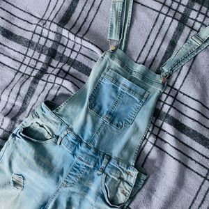 Denim Overalls